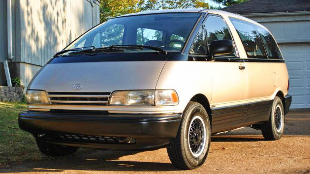 To The Moon 1992 Toyota Previa Awd 5 Spd