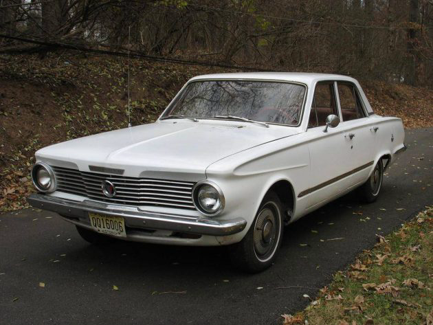 White Night 1964 Plymouth Valiant V200 Barn Finds