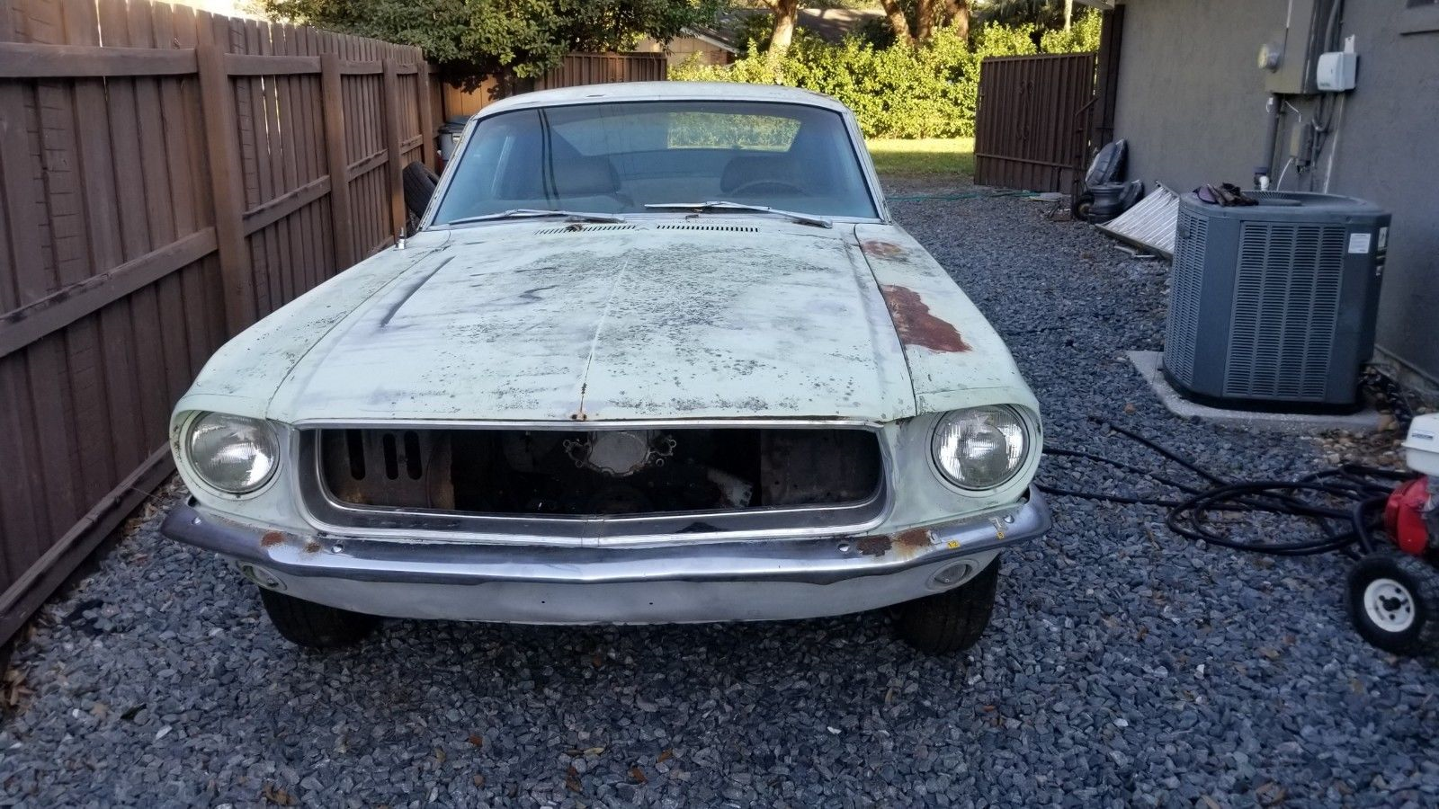 1968 Mustang Front View | Barn Finds