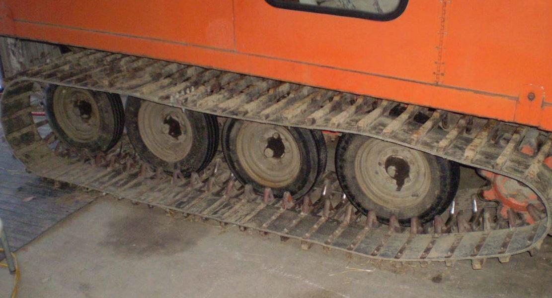 snow machine tracks Barn Finds