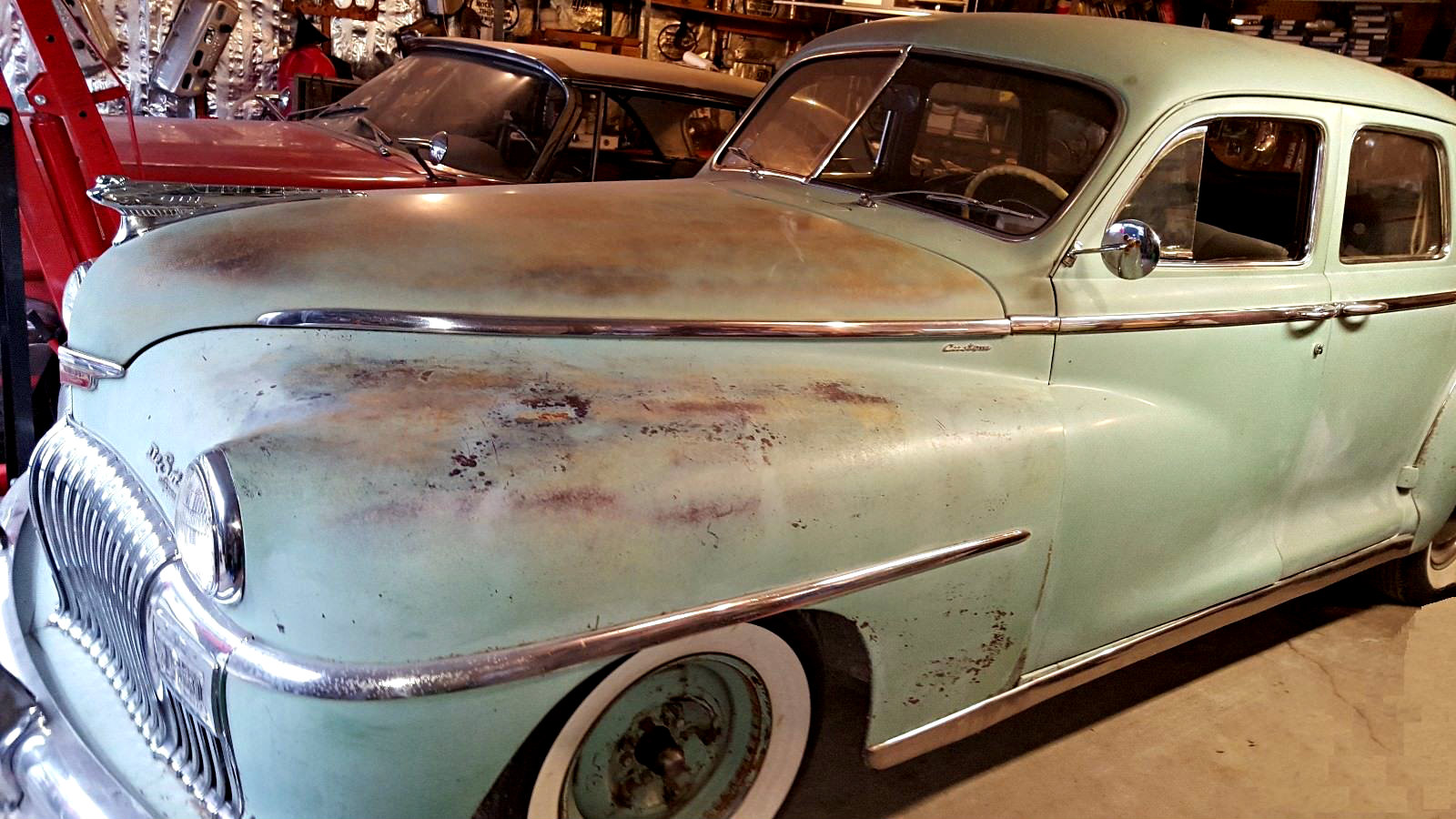 49 Desoto Custom 4 | Barn Finds