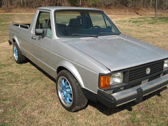 Silver Rabbit Pickup Passenger Side View | Barn Finds