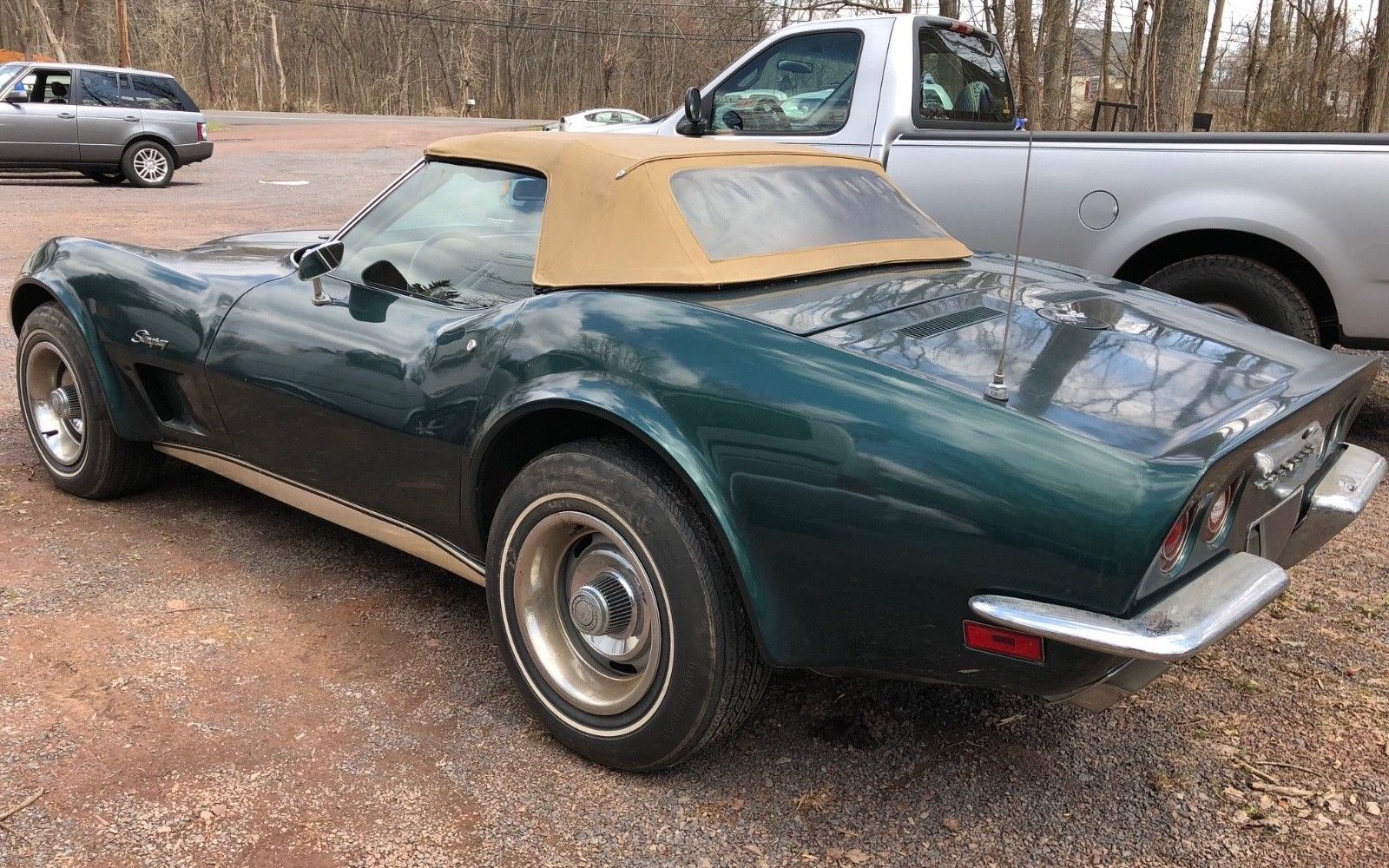 Corvette Drivers Rear View Barn Finds