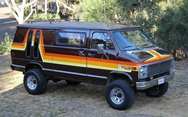 70s style custom vans