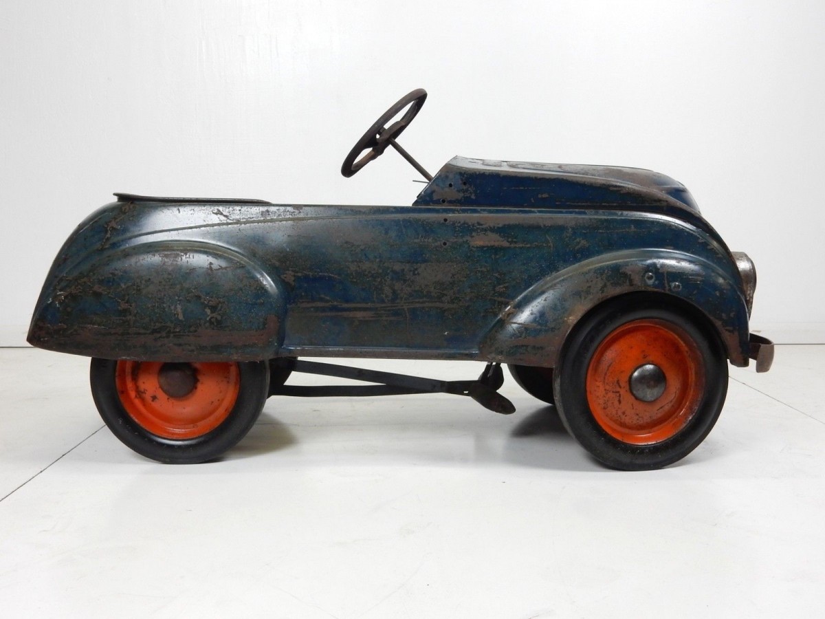 pedal car side Barn Finds
