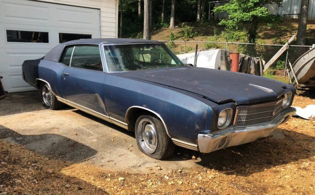 Stored Since 82 1970 Chevrolet Monte Carlo