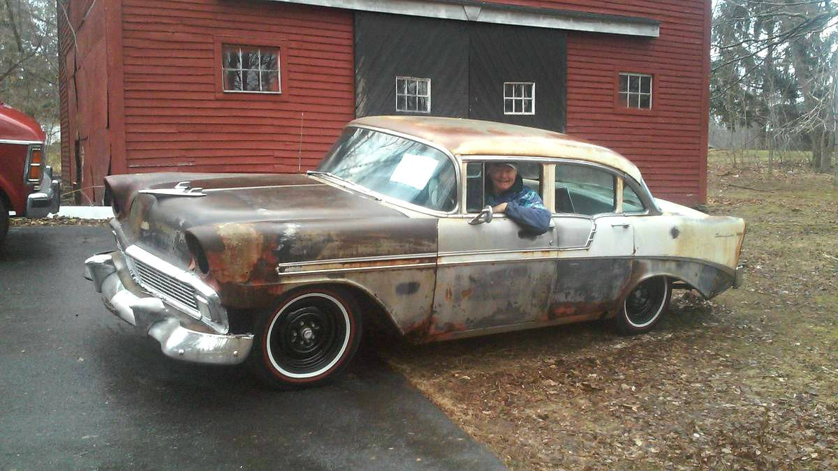 Cheap ’56 Chevy: 1956 Chevrolet Bel Air – Barn Finds