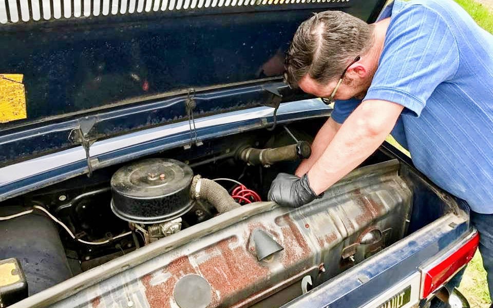 Emergency fuel pump Barn Finds
