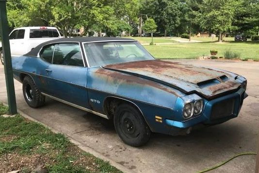 Parked For 25 Years: 1971 Pontiac GTO