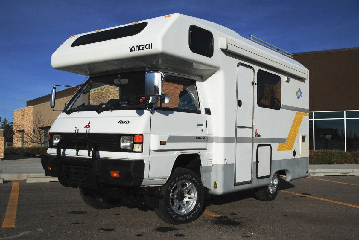 mitsubishi delica 4x4 camper van for sale