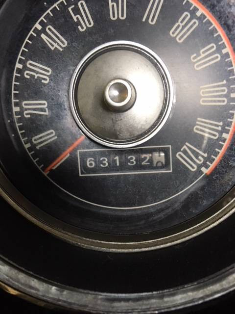 1967 mustang trip odometer