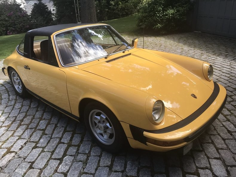 Talbot Yellow Survivor: 1976 Porsche 911S Targa | Barn Finds