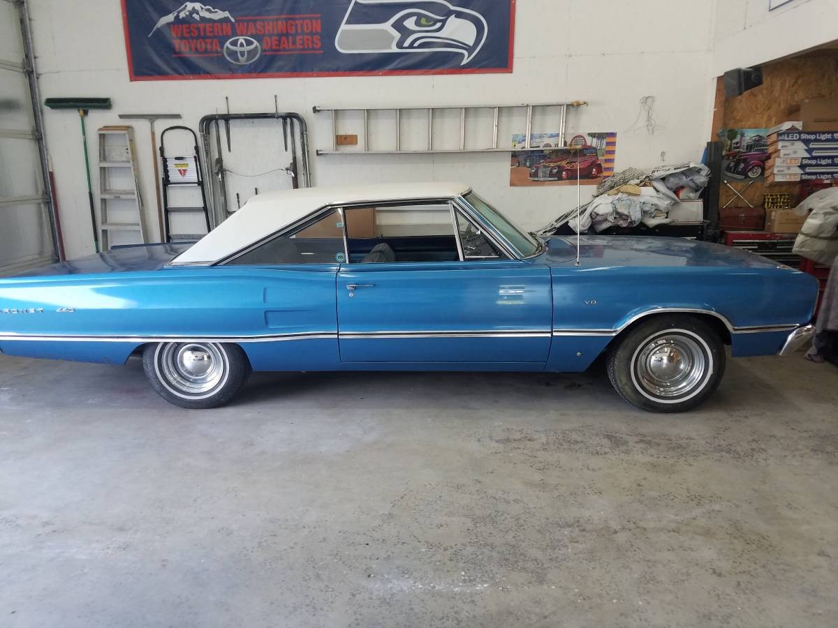 Beautiful in Blue 1967 Dodge
