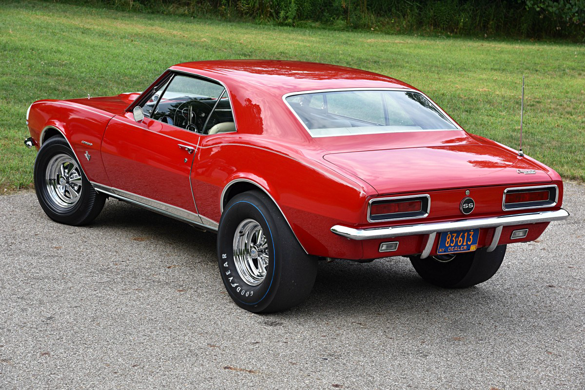 1967 store camaro rear