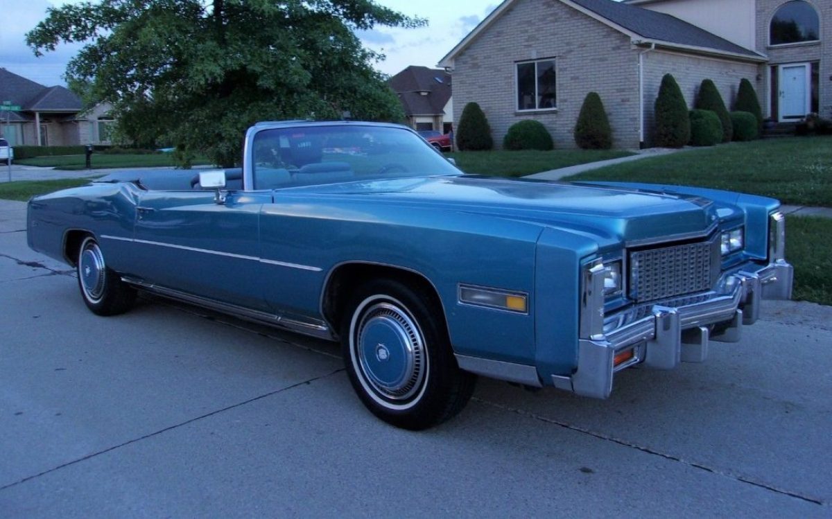 Luxury Cruiser: 1976 Cadillac Eldorado Convertible | Barn Finds