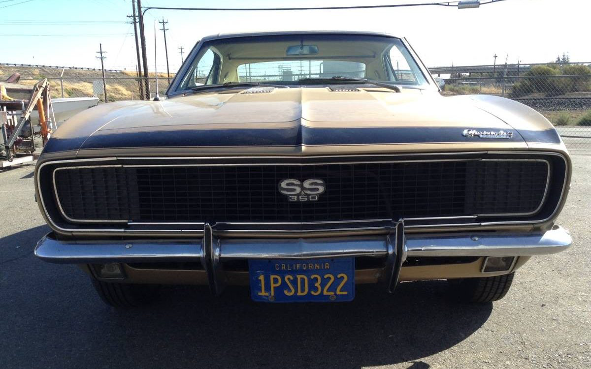 First Generation 1967 Chevrolet Camaro Front Fender X-Flag 396