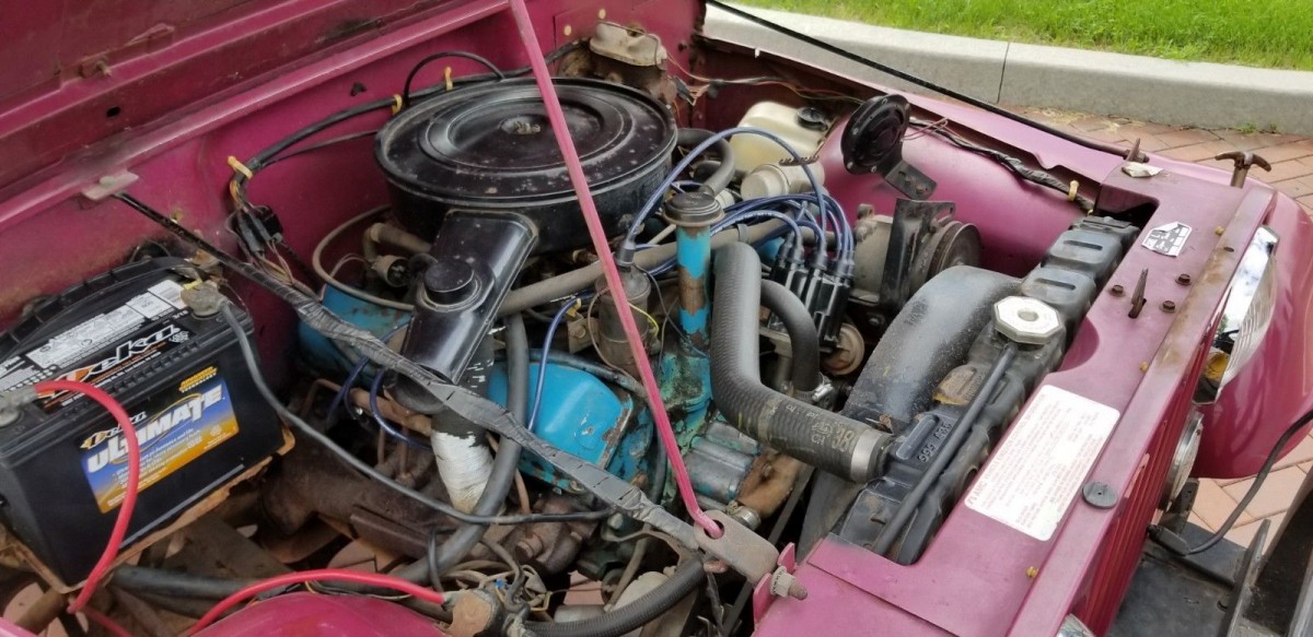 jeep cj7 engine Barn Finds