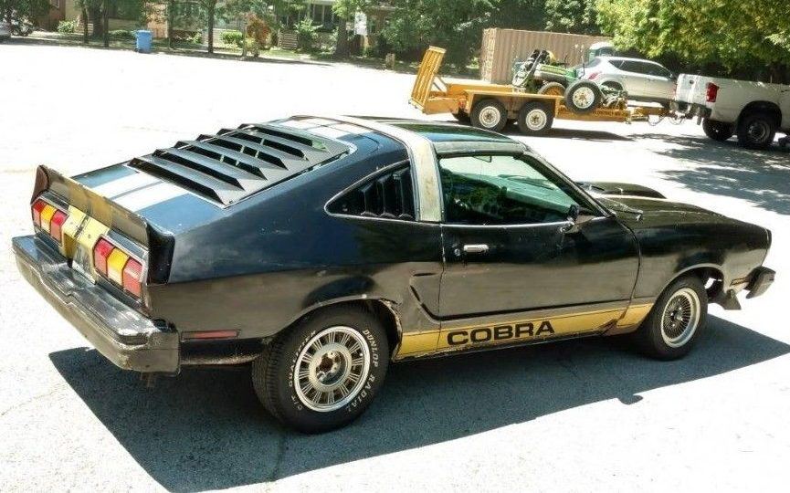 Project Car Special 1978 Ford Mustang Cobra Ii Barn Finds