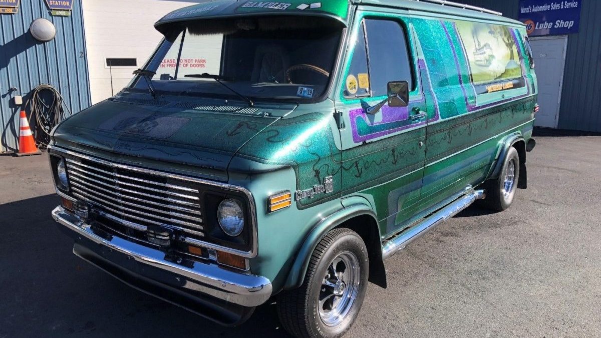 Low Mileage Art: 1977 Chevrolet G20 Van | Barn Finds