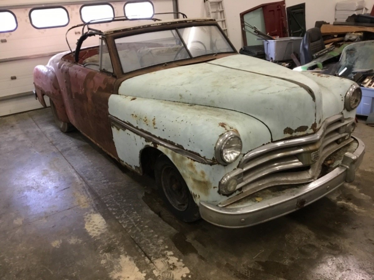 sitting for 40 years 1950 dodge wayfarer 2 door convertible 1950 dodge wayfarer 2 door convertible