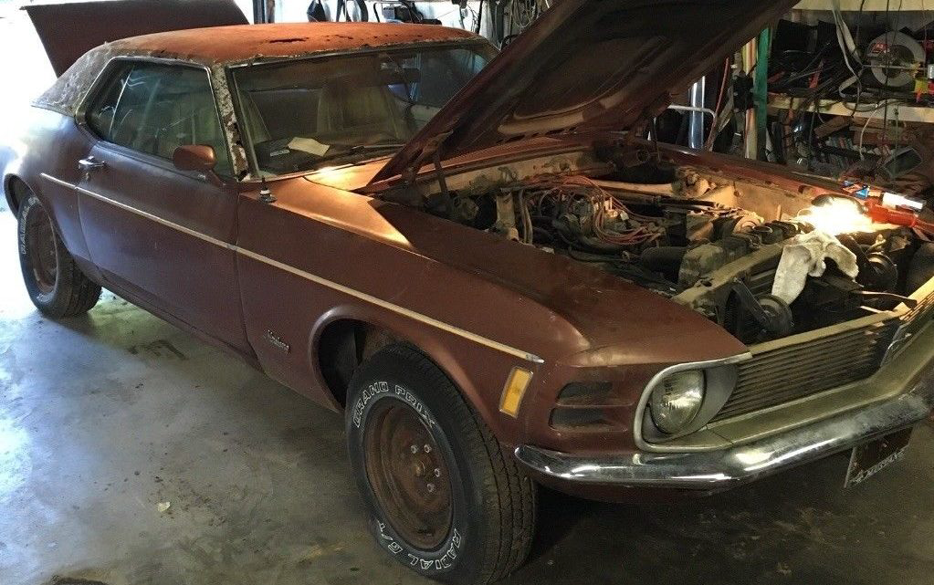 Restoration Required 1970 Ford Mustang Grande