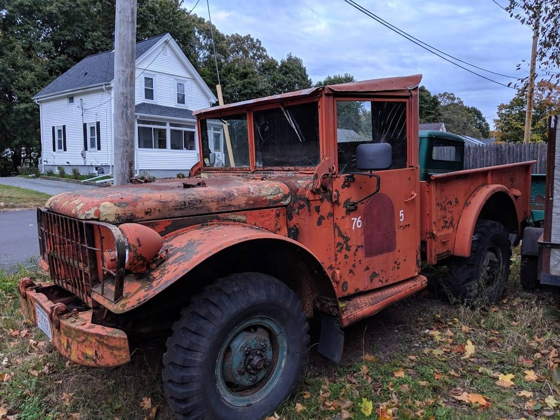 Fire Victim 1953 Dodge M37 Barn Finds