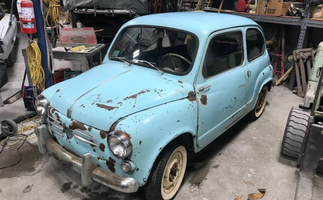 Stored Since 1975: 1959 Fiat 600 | Barn Finds