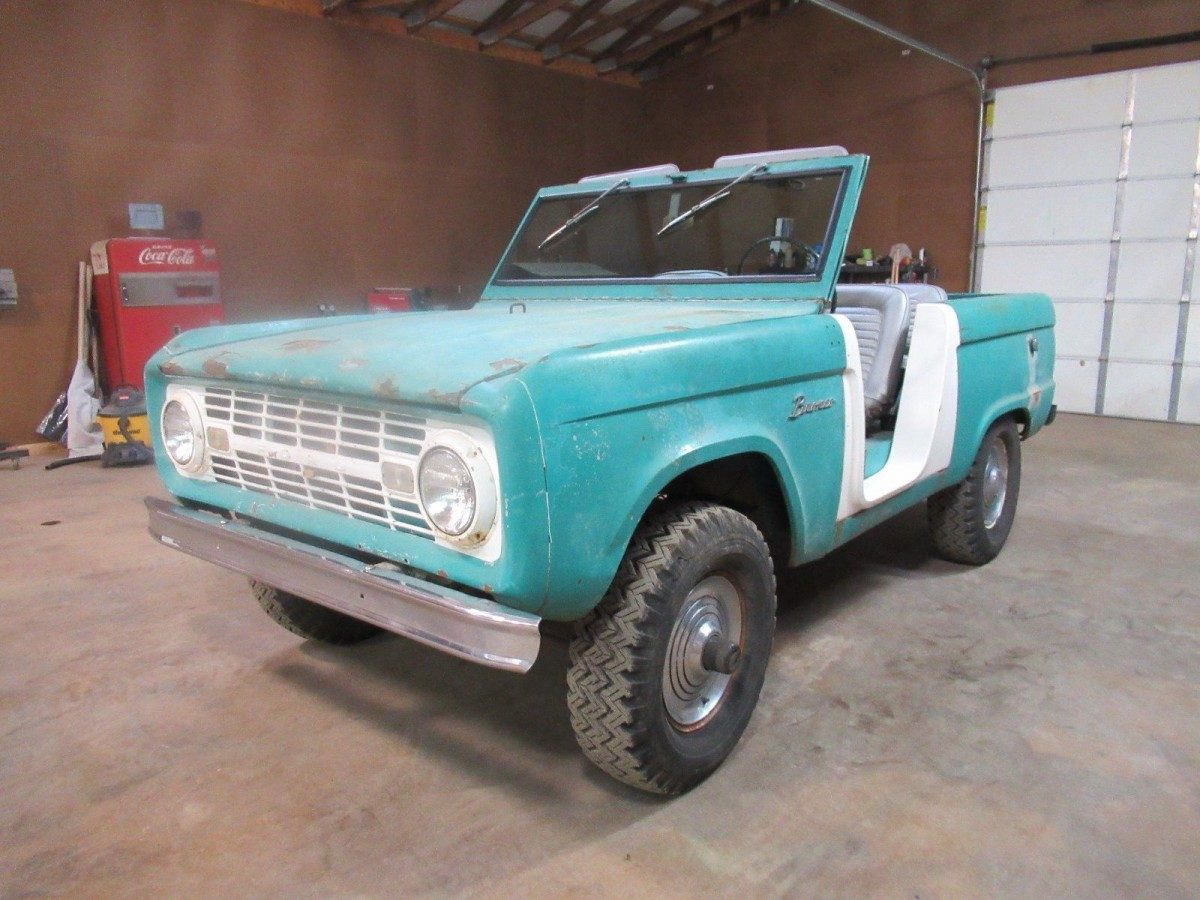 Rebuilt 1966 Ford Bronco U13 Roadster Barn Finds