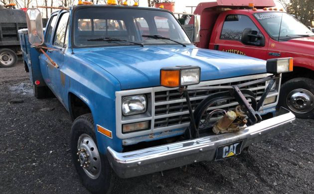 Big Blue Square Body 19 Chevrolet K3500 Utility Barn Finds