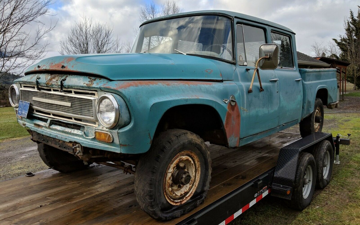 Four Door 4x4 1967 International 1100 Travelette