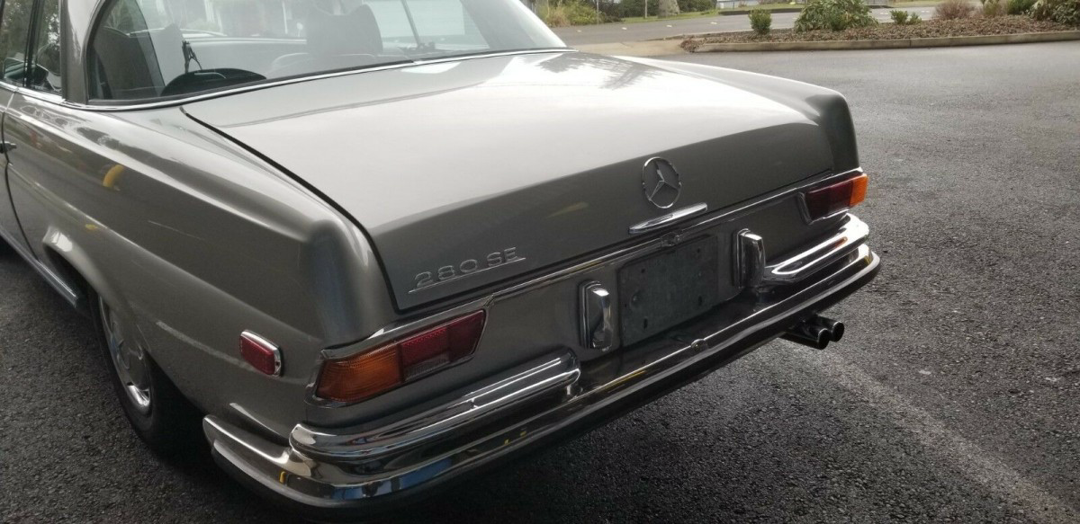 1970 Mercedes-Benz 280SE Coupe Rear End | Barn Finds