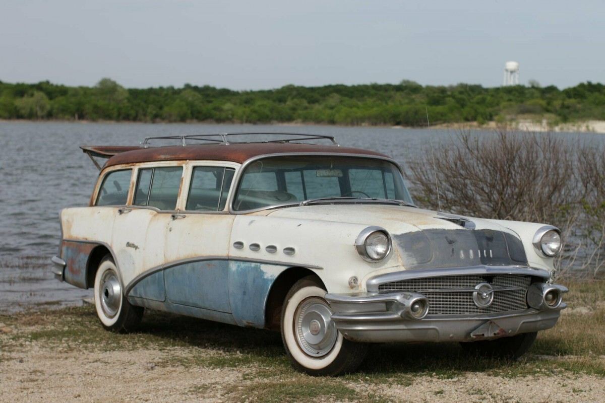 1956 Buick Century Estate 5 Barn Finds