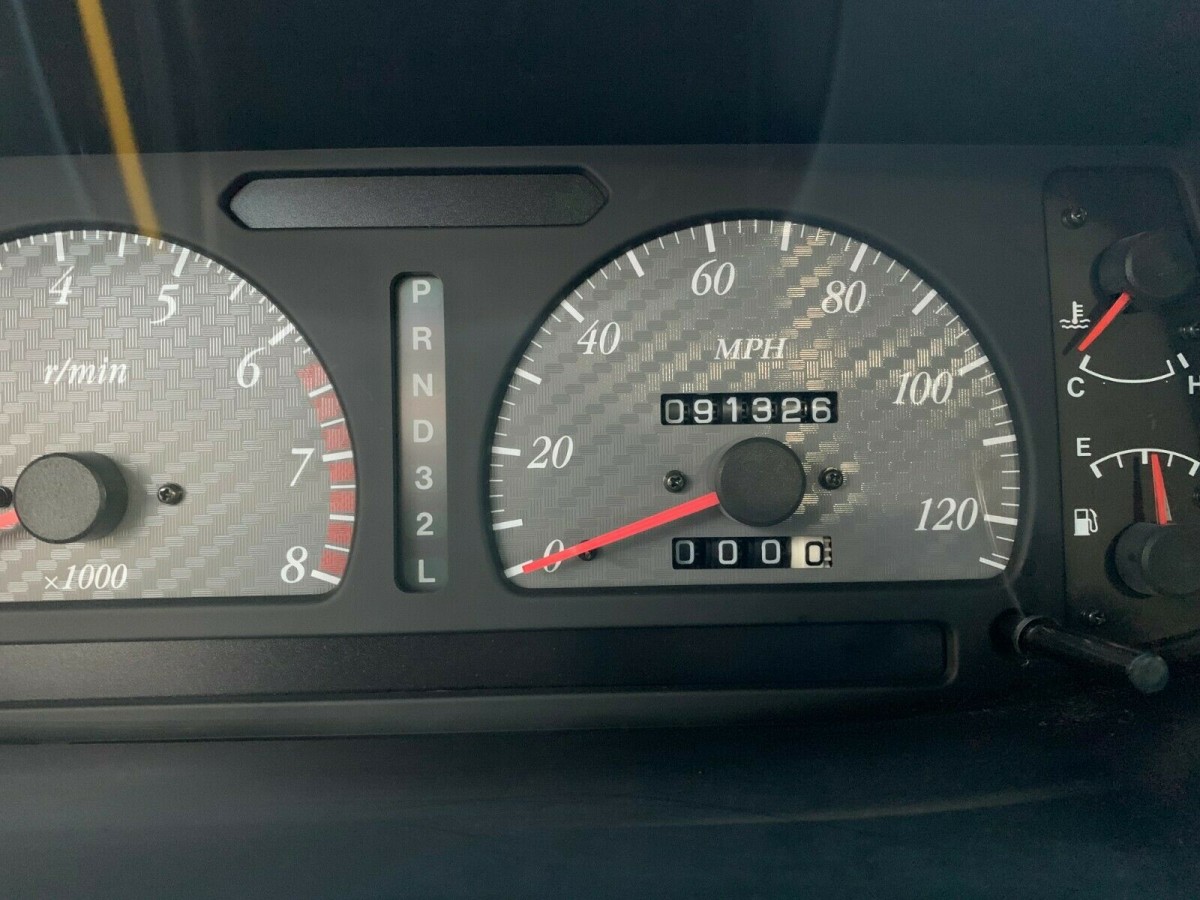 2001 Isuzu VehiCROSS Odometer | Barn Finds