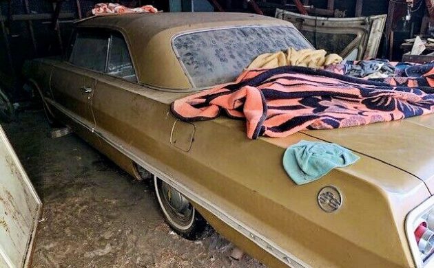 California Gold 1963 Chevrolet Impala Ss Barn Finds