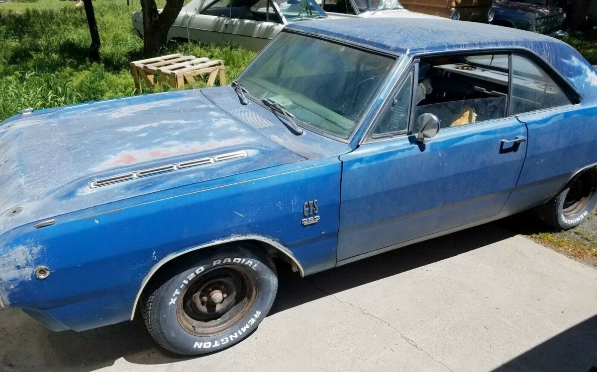 Factory Hot Rod 1968 Dart GTS 383/4-Speed Barn Finds pic photo