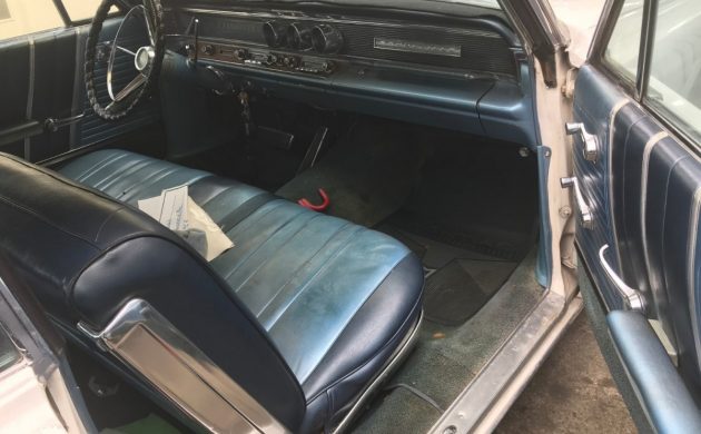 61-64 Pontiac Bonneville 2 Dr Hardtop Auto Console Complete Carpet 06 Ford Blue