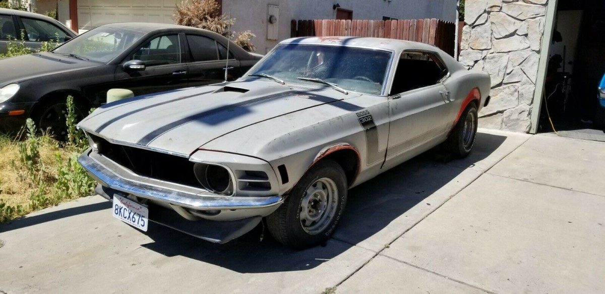 Rare Combination: 1970 Ford Mustang Boss 302 | Barn Finds