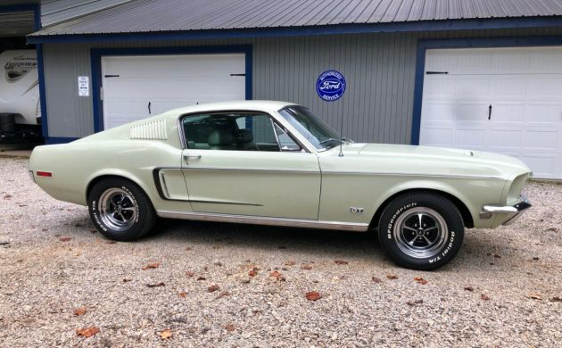 Completely Original 1968 Mustang Gt Fastback