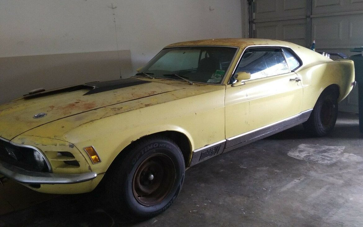Drive It As Is! 1970 Ford Mustang Mach 1 | Barn Finds