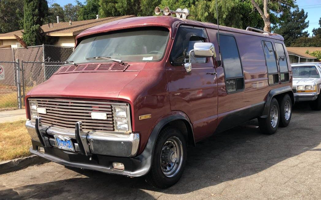 77 dodge van front | Barn Finds