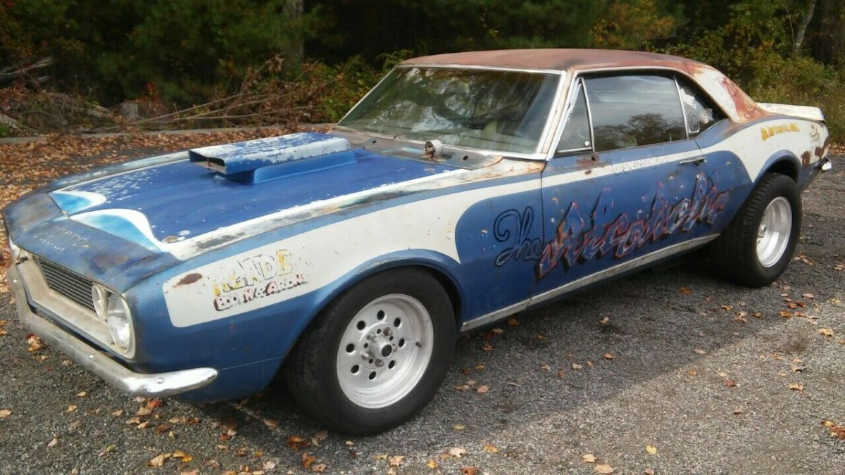 Chevrolet Camaro Drag Car Front Barn Finds