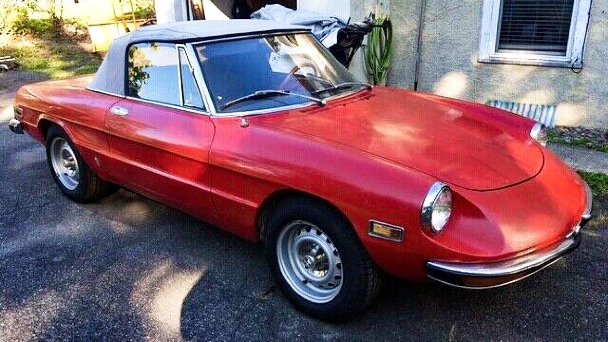 アルファロメオGTAJ no.32no.33ザンドボルト、ハマラ、１９７２ 1972-Alfa-Romeo-Spider-