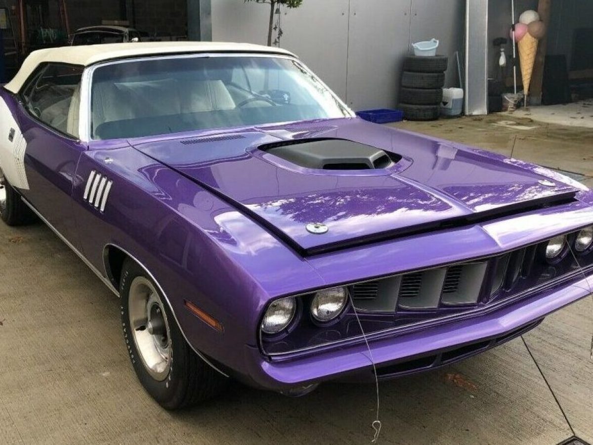 Plum Crazy: 1971 Plymouth Hemi 'Cuda Convertible!!! | Barn Finds