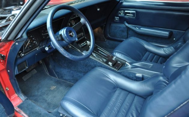 Rare Blue Interior 1981 Chevy Corvette