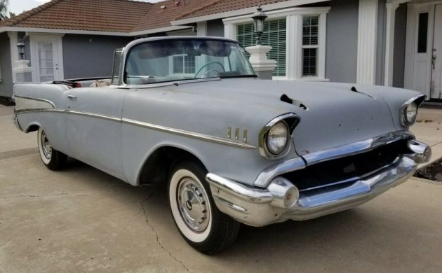 Just Out Of Storage 1957 Chevrolet Bel Air Convertible