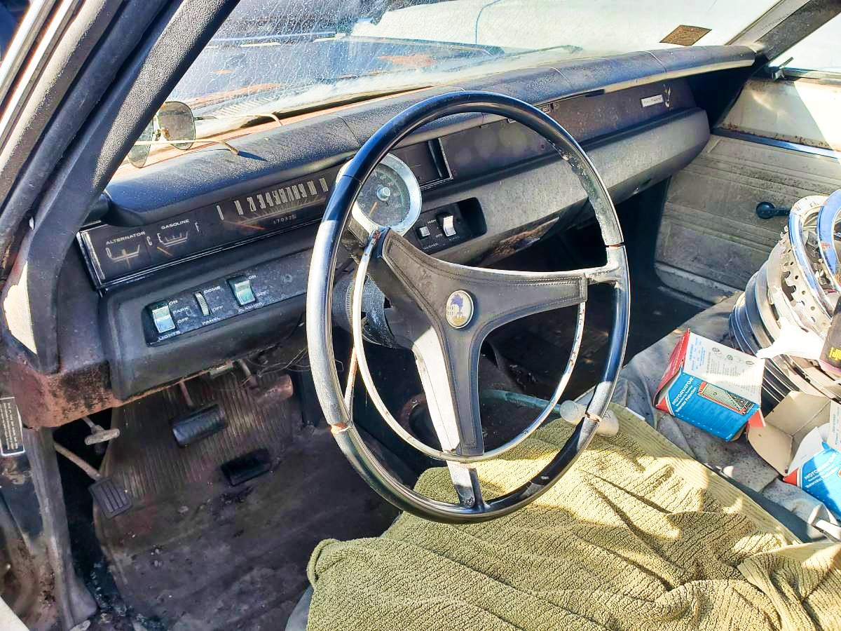 1969 Plymouth Road Runner Interior Barn Finds