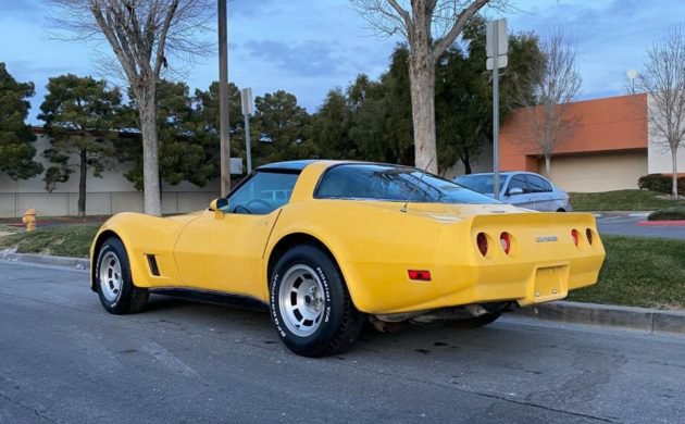 Code 52 Yellow 1980 Chevrolet Corvette