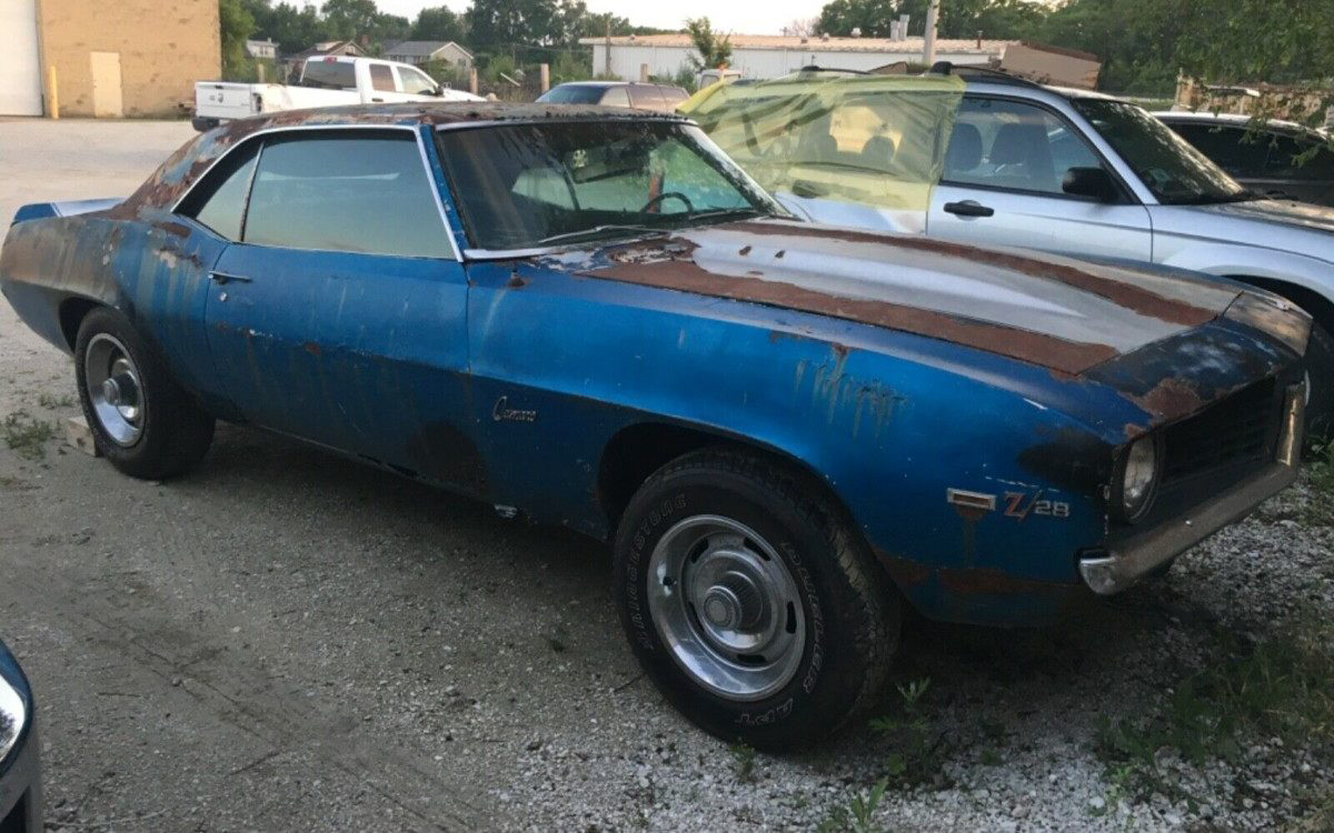 1969 Chevrolet Camaro 1 Barn Finds