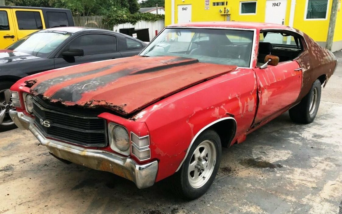 Rusty RealDeal 1971 Chevrolet Chevelle SS 454