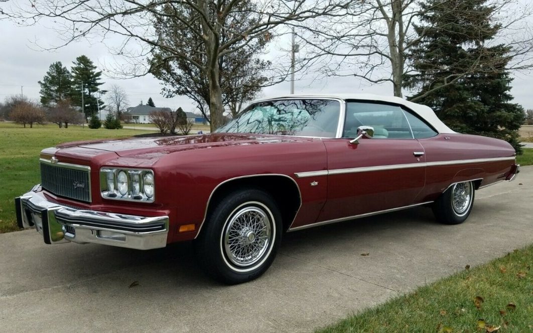 1975 Chevrolet Caprice Convertible With 9,483 Genuine Miles! Barn Finds